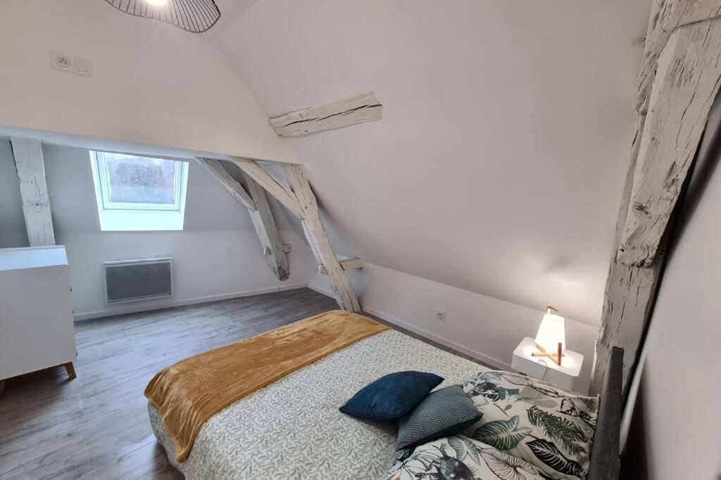 Centre Ville 3 Pieces Envoutant Sous Combles 40M² Joigny Εξωτερικό φωτογραφία