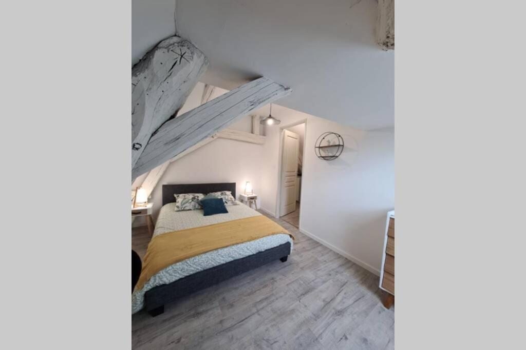 Centre Ville 3 Pieces Envoutant Sous Combles 40M² Joigny Εξωτερικό φωτογραφία
