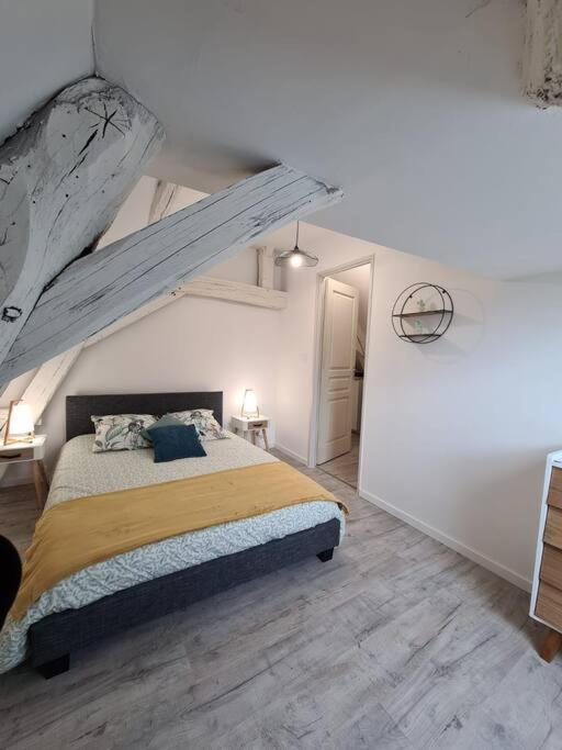 Centre Ville 3 Pieces Envoutant Sous Combles 40M² Joigny Εξωτερικό φωτογραφία